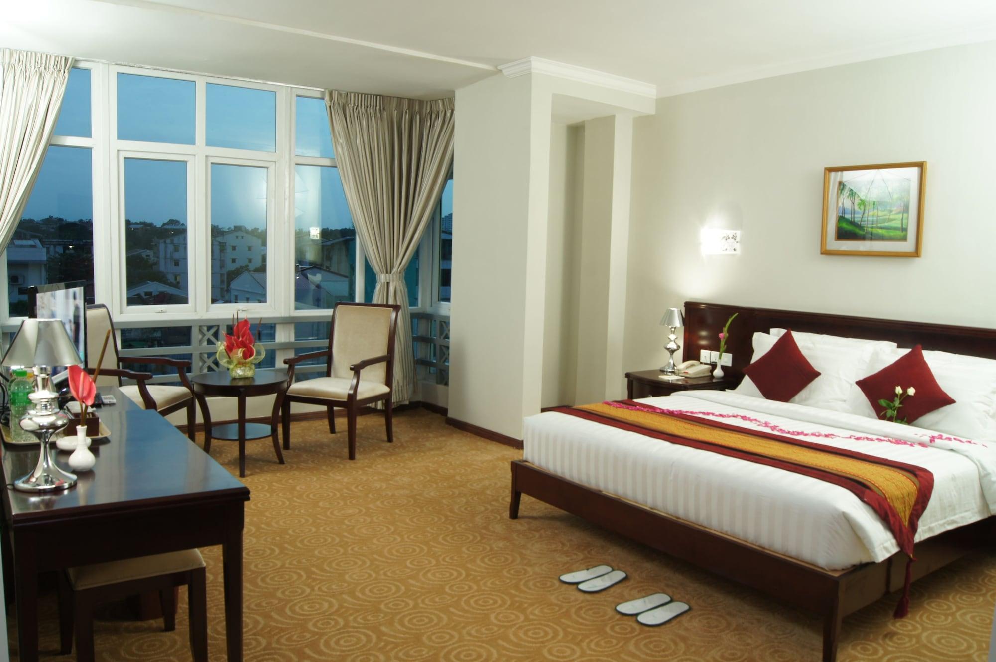 יאנגון Green Leaf Hotel מראה חיצוני תמונה