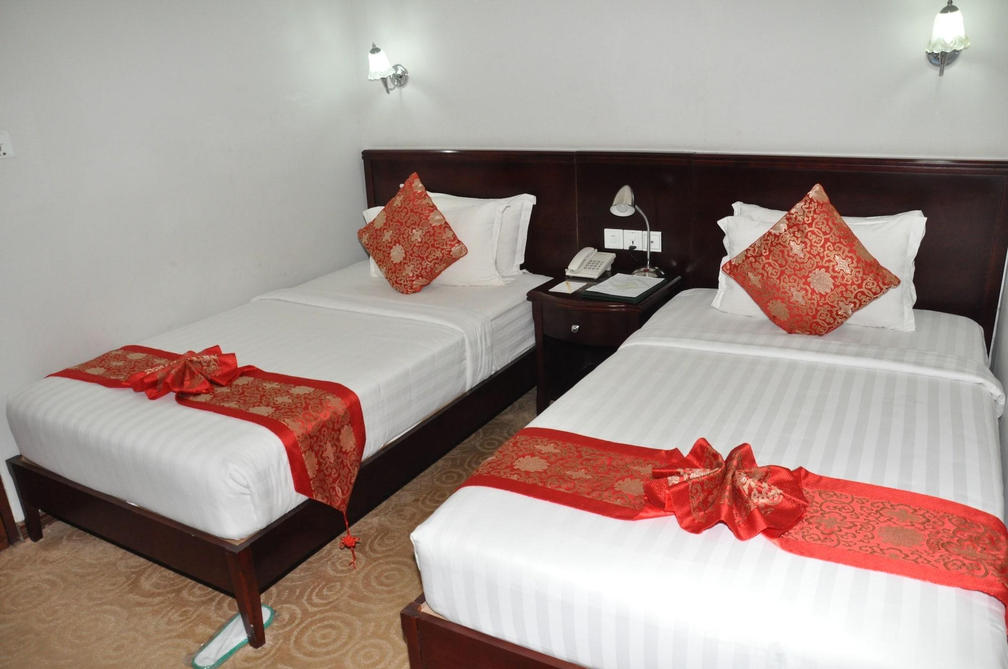 יאנגון Green Leaf Hotel מראה חיצוני תמונה
